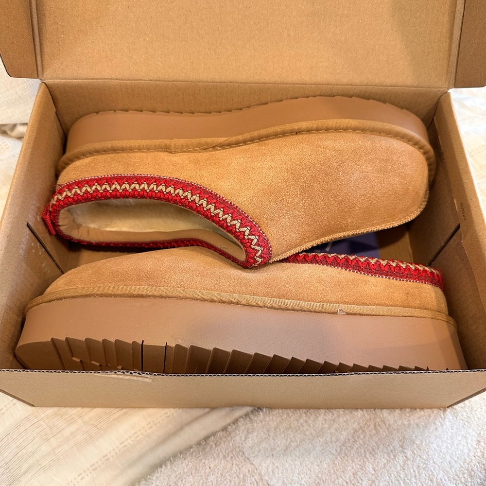 Evellyhootd platform suede slide ons